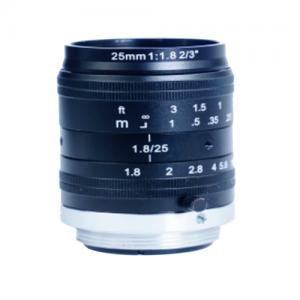 10Mega Pixel FA Lens  2/3'' 25mm C mount 