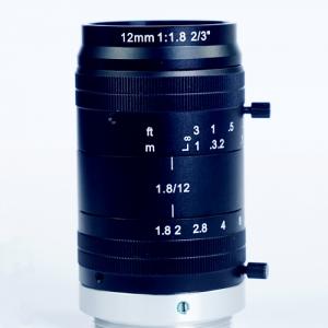 10Mega Pixel FA Lens  2/3'' 12mm C mount