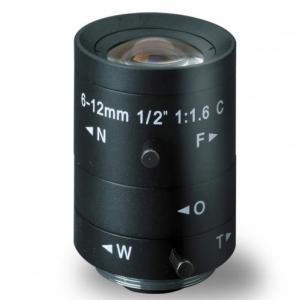 3Mega Pixel Varifocal lens 1/2'' 6-12mm Manual iris