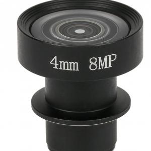 4K Low Distortion Lens 1/1.8'' 4mm M12