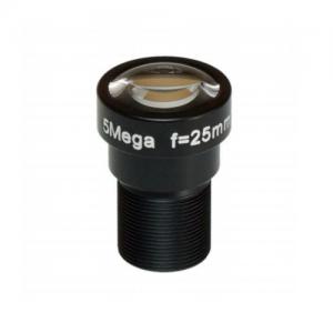 5MP Low Distortion Lens 2/3'' 25mm M12 