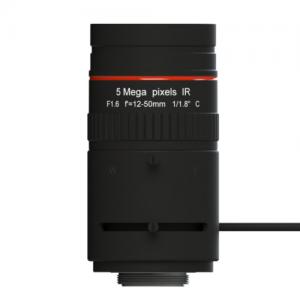 5Mega Pixel Lens 1/1.8'' 12-50mm Auto iris CS mount