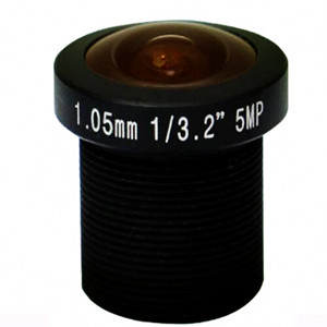 5Mega Pixel Fisheye Lens 1/3.2